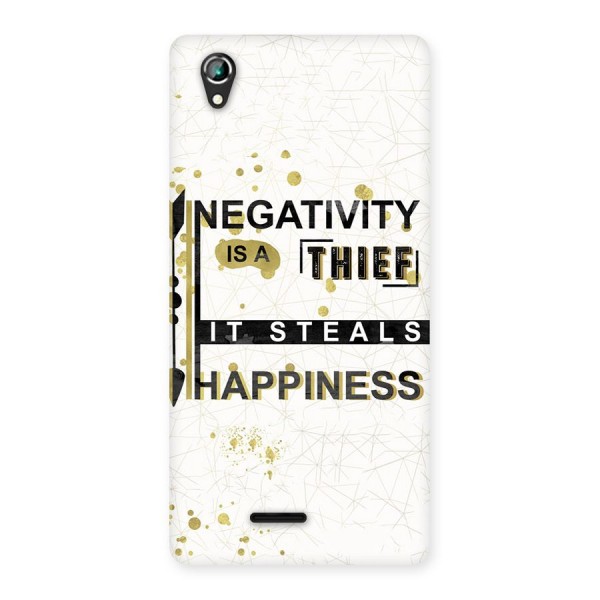 Negativity Thief Back Case for Lava Iris 800