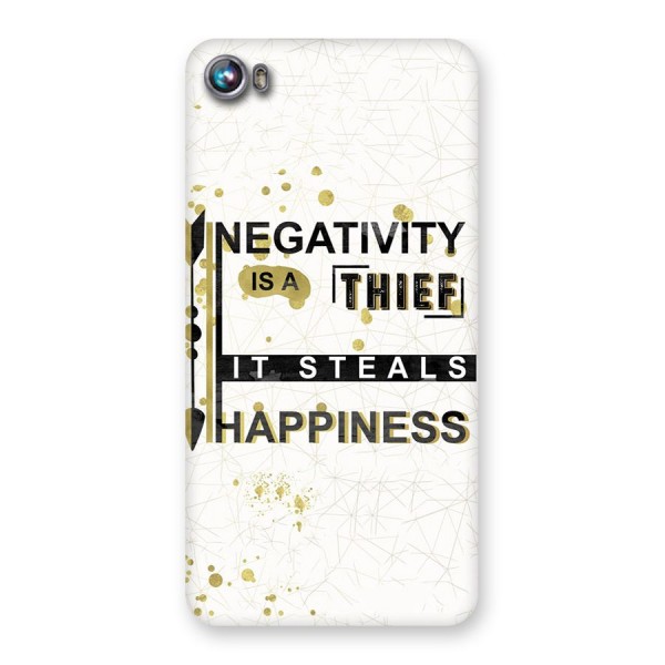 Negativity Thief Back Case for Micromax Canvas Fire 4 A107