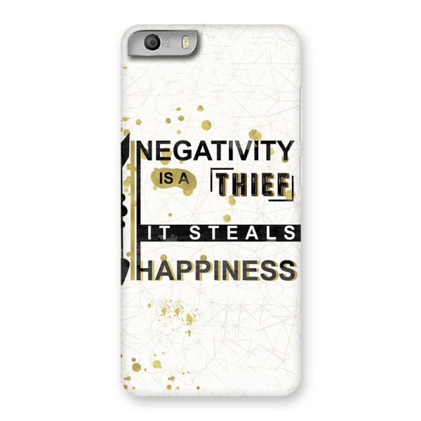 Negativity Thief Back Case for Micromax Canvas Knight 2