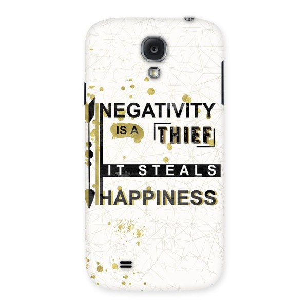 Negativity Thief Back Case for Samsung Galaxy S4