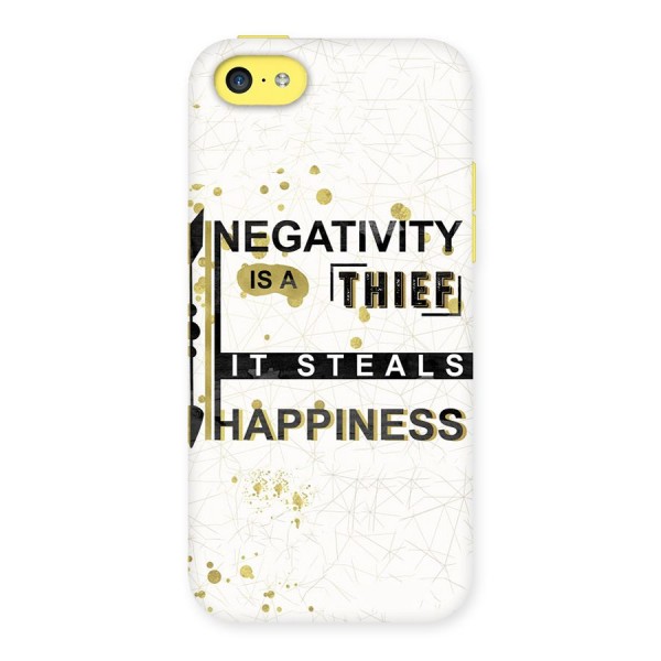 Negativity Thief Back Case for iPhone 5C
