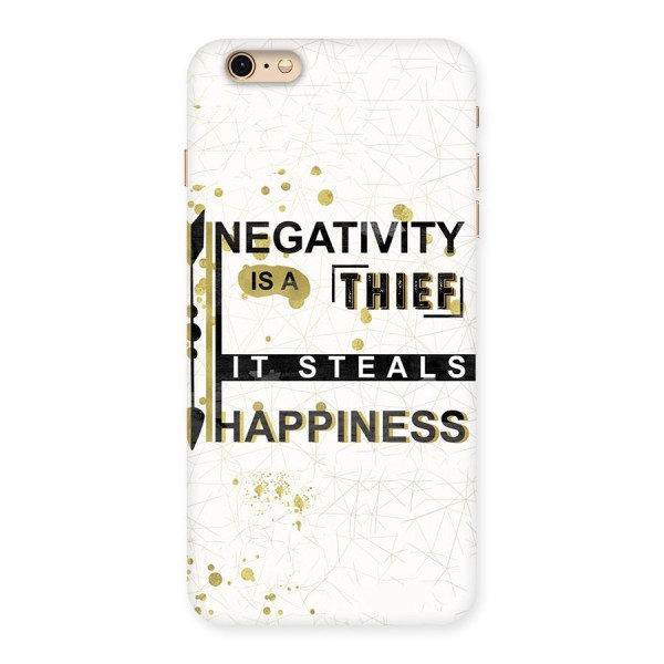 Negativity Thief Back Case for iPhone 6 Plus 6S Plus