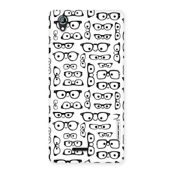 Nerdy Specs Back Case for Lava Iris 800