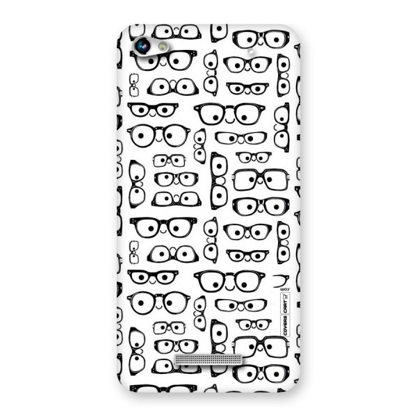 Nerdy Specs Back Case for Micromax Hue 2