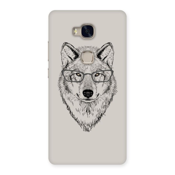 Nerdy Wolf Back Case for Huawei Honor 5X