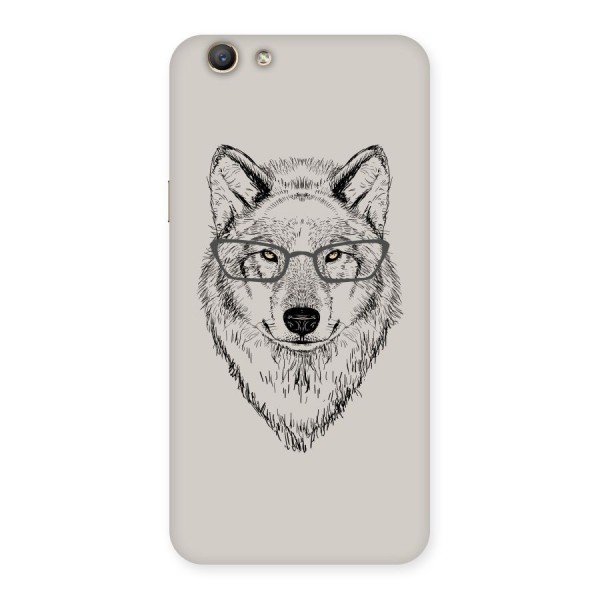 Nerdy Wolf Back Case for Oppo F1s
