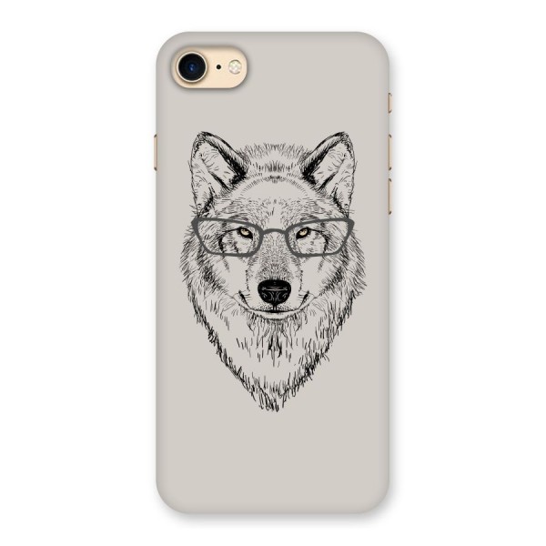 Nerdy Wolf Back Case for iPhone 7