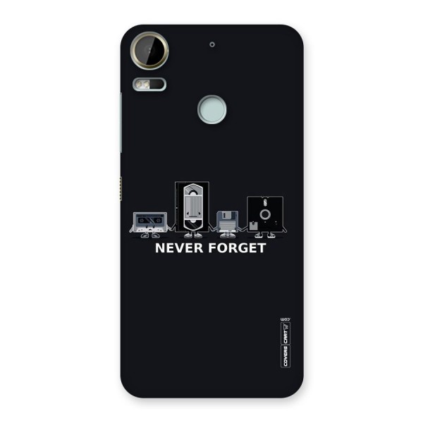 Never Forget Back Case for Desire 10 Pro