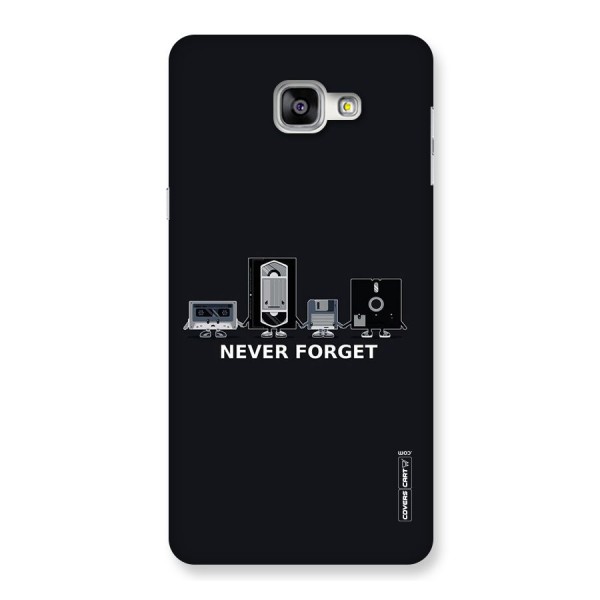 Never Forget Back Case for Galaxy A9
