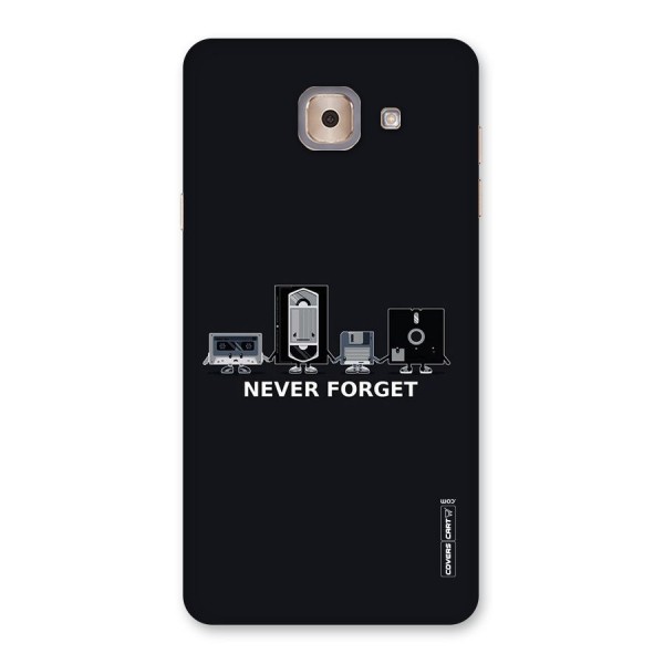 Never Forget Back Case for Galaxy J7 Max
