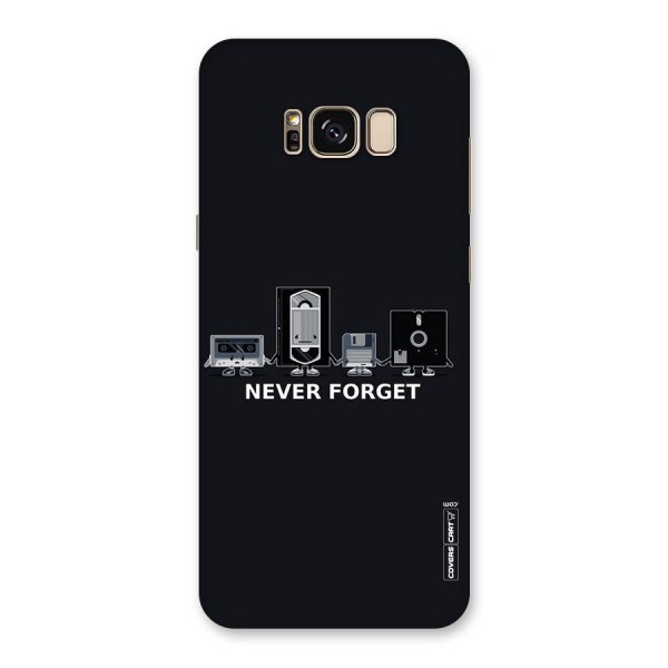 Never Forget Back Case for Galaxy S8 Plus