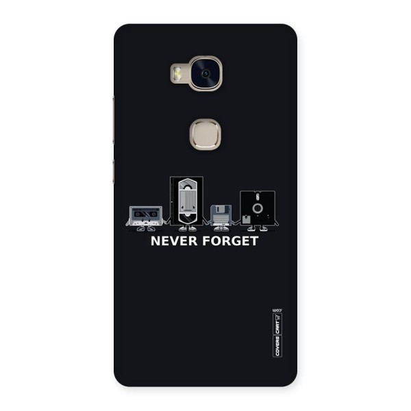 Never Forget Back Case for Huawei Honor 5X