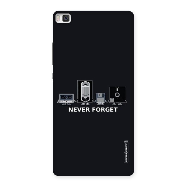 Never Forget Back Case for Huawei P8