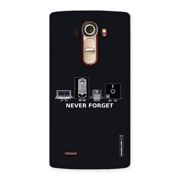 Never Forget Back Case for LG G4