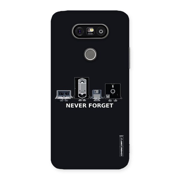 Never Forget Back Case for LG G5