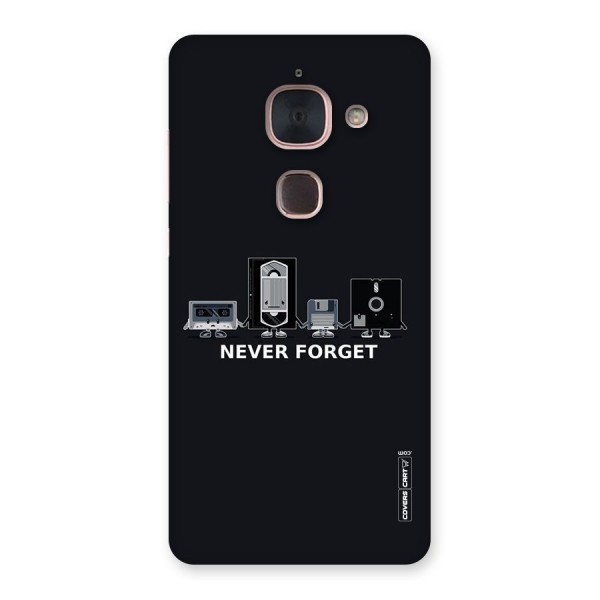 Never Forget Back Case for Le Max 2
