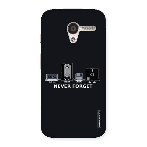 Never Forget Back Case for Moto X