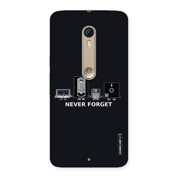 Never Forget Back Case for Motorola Moto X Style