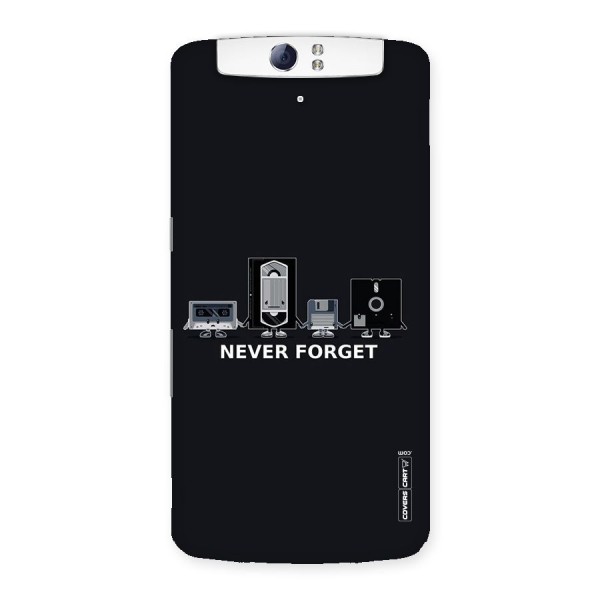 Never Forget Back Case for Oppo N1
