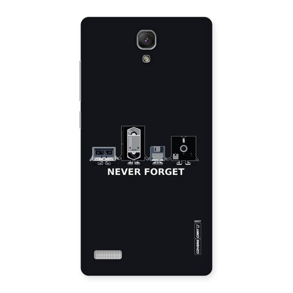 Never Forget Back Case for Redmi Note