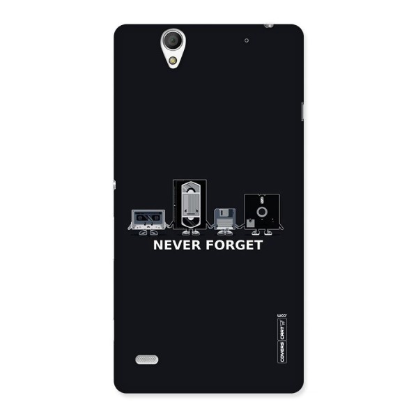 Never Forget Back Case for Sony Xperia C4