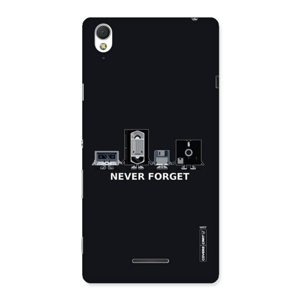 Never Forget Back Case for Sony Xperia T3