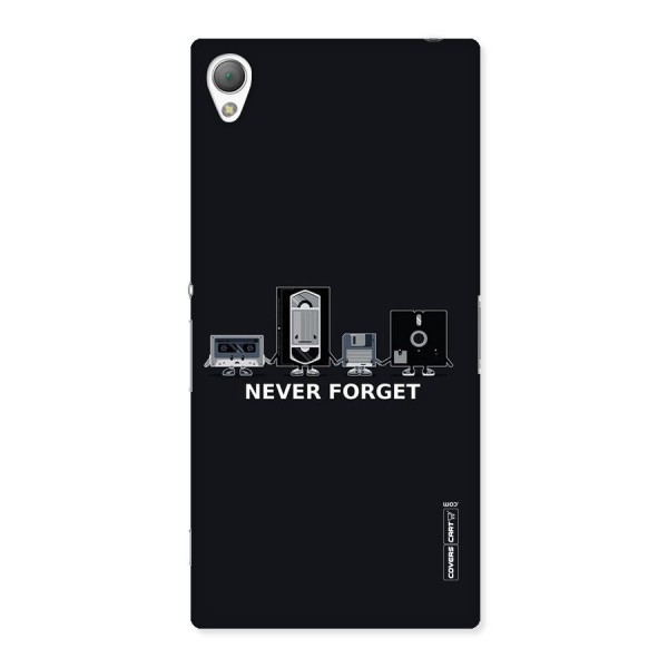 Never Forget Back Case for Sony Xperia Z3