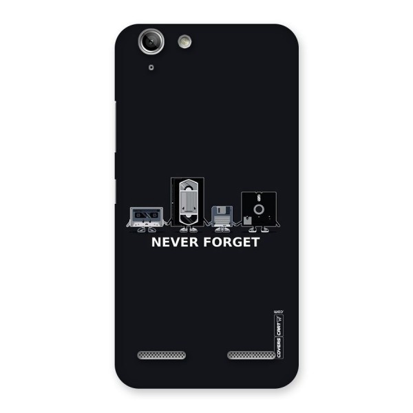 Never Forget Back Case for Vibe K5 Plus