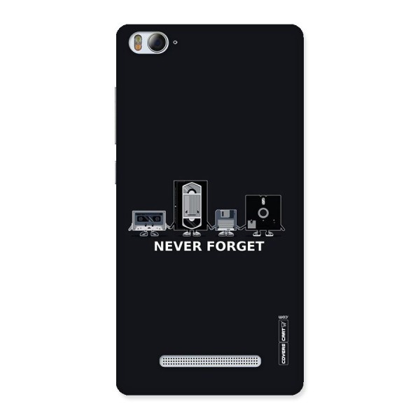 Never Forget Back Case for Xiaomi Mi4i