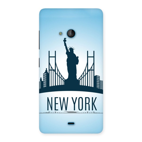 New York Skyline Back Case for Lumia 540