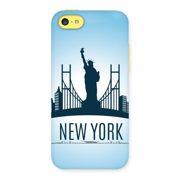 New York Skyline Back Case for iPhone 5C