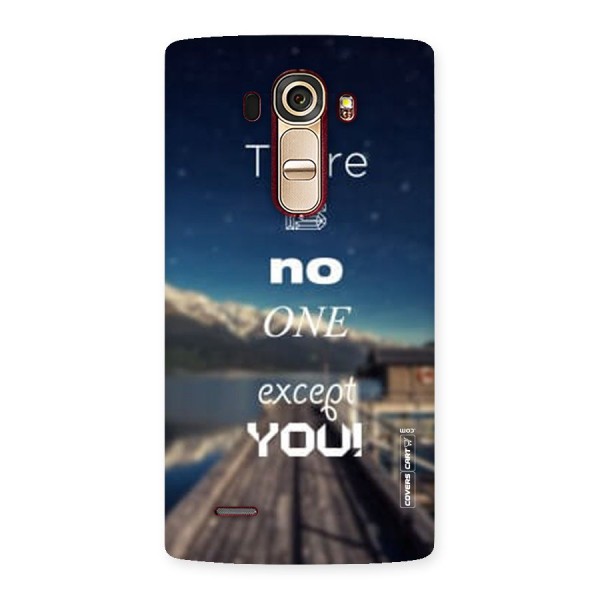 No One But You Back Case for LG G4