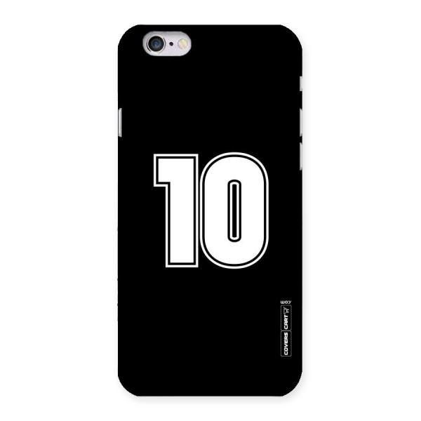 Number 10 Back Case for iPhone 6 6S
