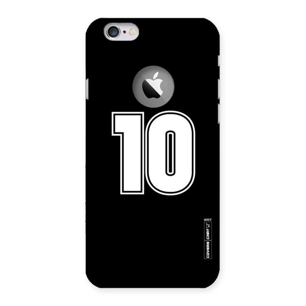 Number 10 Back Case for iPhone 6 Logo Cut