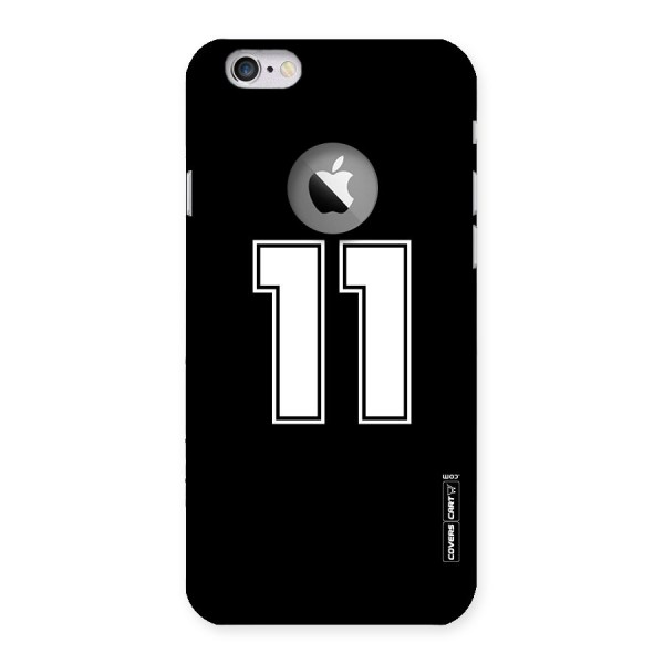 Number 11 Back Case for iPhone 6 Logo Cut