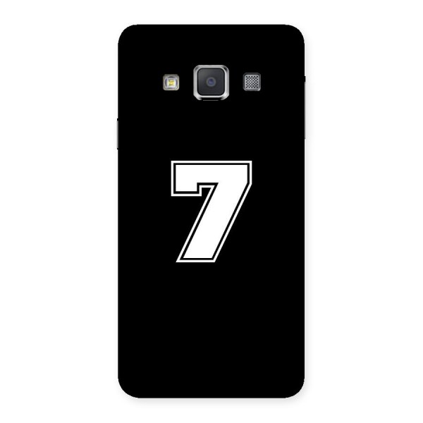 Number 7 Back Case for Galaxy A3