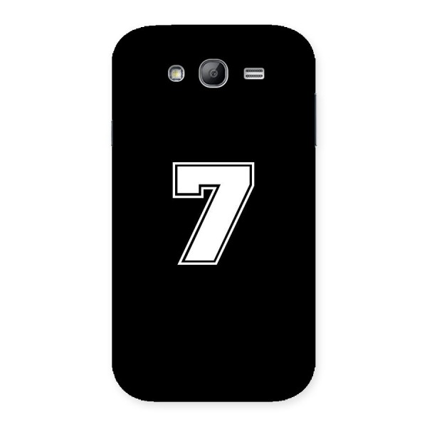 Number 7 Back Case for Galaxy Grand Neo