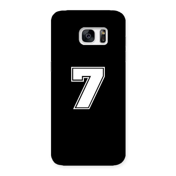 Number 7 Back Case for Galaxy S7 Edge