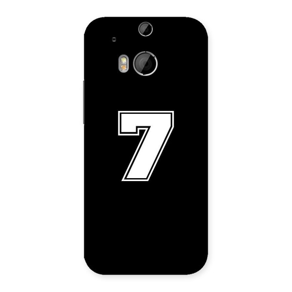 Number 7 Back Case for HTC One M8