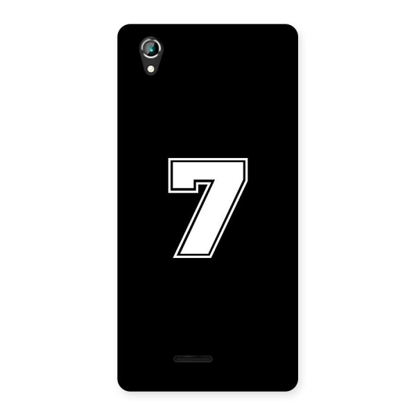 Number 7 Back Case for Lava Iris 800