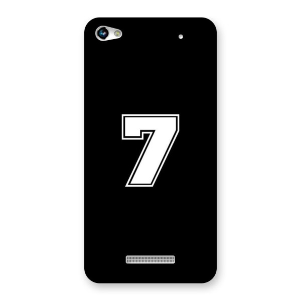 Number 7 Back Case for Micromax Hue 2
