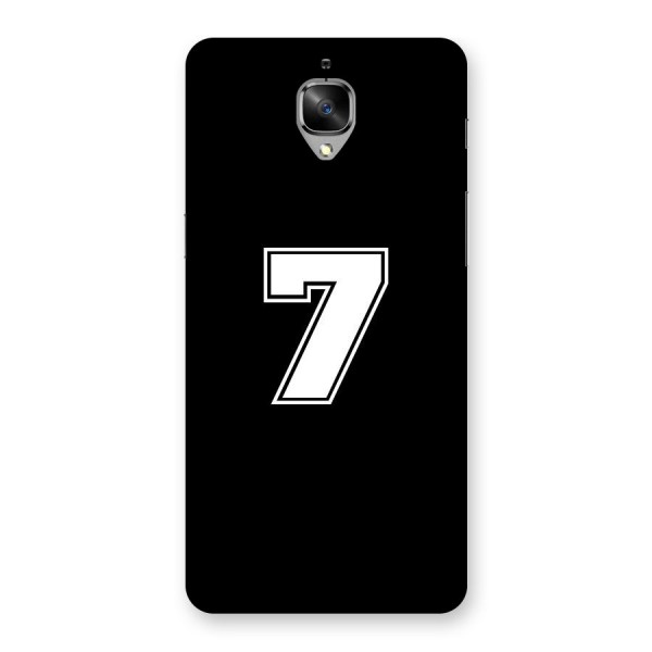 Number 7 Back Case for OnePlus 3T