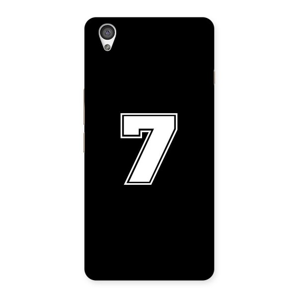 Number 7 Back Case for OnePlus X