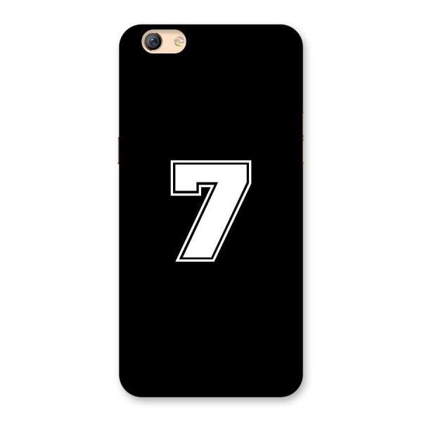 Number 7 Back Case for Oppo F3 Plus