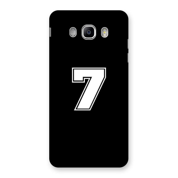 Number 7 Back Case for Samsung Galaxy J5 2016