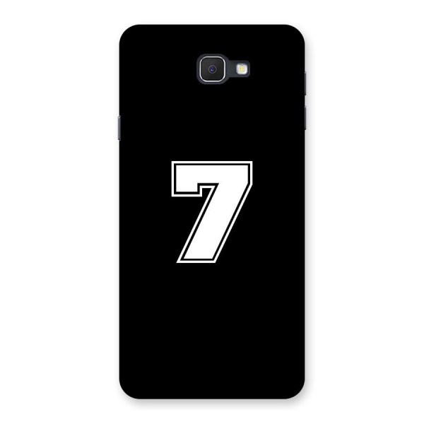 Number 7 Back Case for Samsung Galaxy J7 Prime