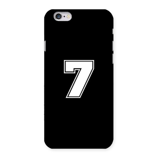 Number 7 Back Case for iPhone 6 6S