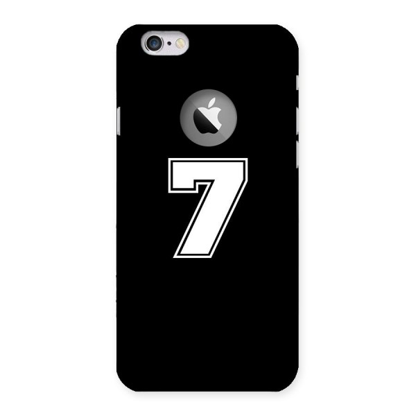 Number 7 Back Case for iPhone 6 Logo Cut