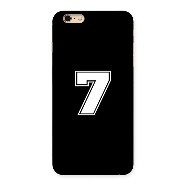 Number 7 Back Case for iPhone 6 Plus 6S Plus