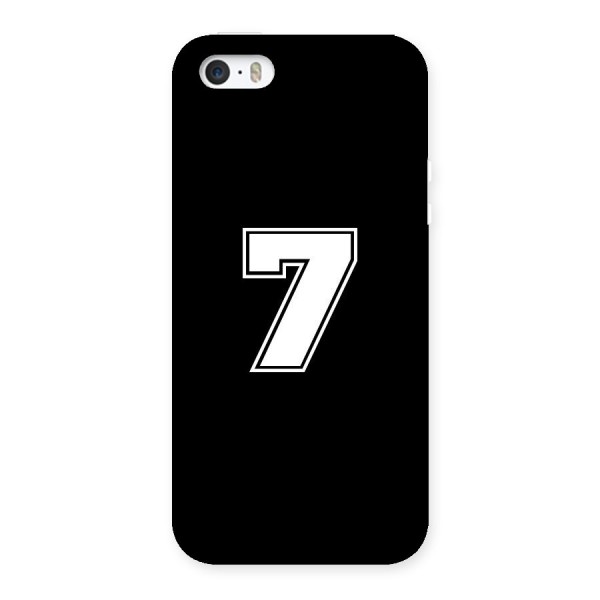 Number 7 Back Case for iPhone SE